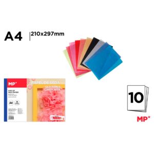 Block Papel de Seda 10 Hojas A4
