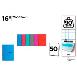 Block PP 75 x 105 mm Cuadros