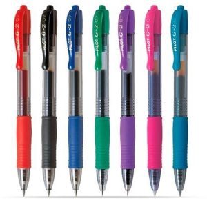 Bolígrafos de gel Pilot G2