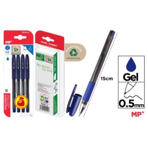 Bolígrafos de tinta gel punta 0.5mm 4uds