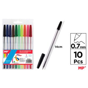Bolígrafos de 10 colores