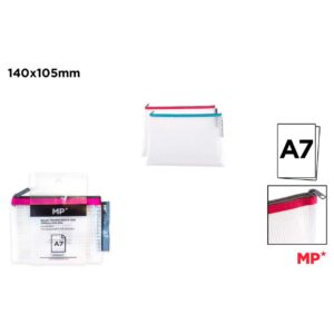 Bolsa Transparente Eva con Cremallera A7