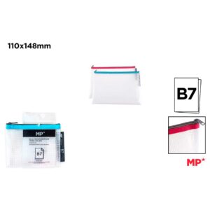Bolsa Transparente Eva con Cremallera B7