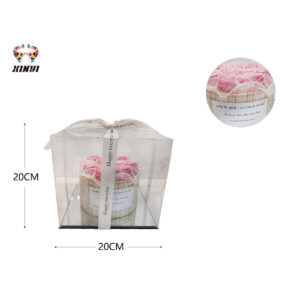 Caja De Rosa 20cm*20cm