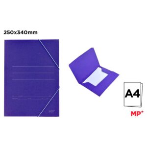 Carpeta Azul con Solapa A4