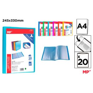 Carpeta 20 Fundas A4 Portada Personalizable