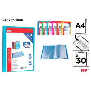 Carpeta con 30 Fundas A4 Portada Personalizable