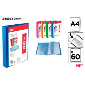 Carpeta con 60 Fundas A4 Portada Personalizable