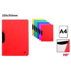 Carpeta Clip Giratorio A4 Colores