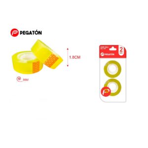 Celo amarillo 1.8cm X 35m