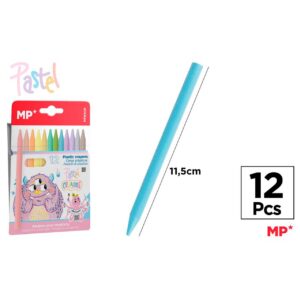 Ceras Pastel 12uds