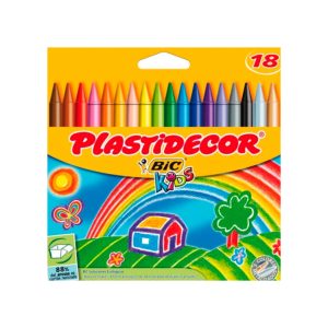 Ceras plastidecor 18 colores Bic Kids