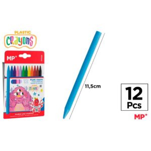Cera Plástica Kids 12uds