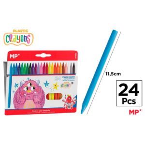 Ceras Plásticas Kids 24ds