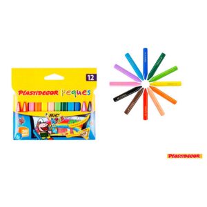 Ceras Triangulares Plastidecor 12uds