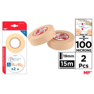 Cinta Adhesiva Doble Cara 100 micras 15 m