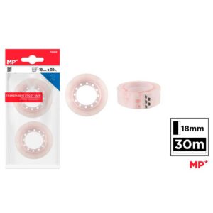 Cinta Adhesiva 18mm 2uds