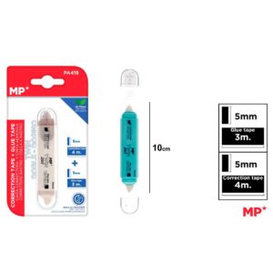 Cinta Corrector 5mm x 4m + Cinta Adhesiva