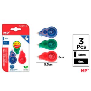 Cinta Corrector Mini 5 mm x 6 m Pack Ahorro