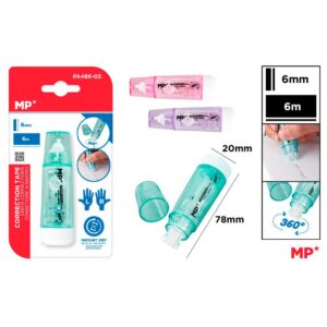 Cinta Corrector 6 mm x 6 m