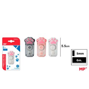 Cinta Corrector Transparente 5 mm x 6 m