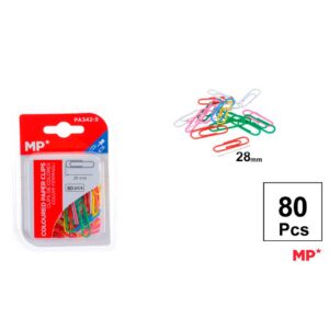 Clips de Colores 28mm 80pcs