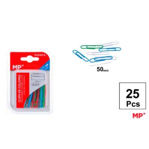 Clips de Colores 50mm 25pcs