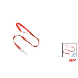 Cordón para Identificación -Lanyard Rojo