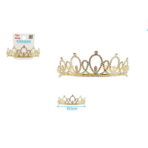 Corona Princesa Dorada Clasica