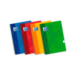 Cuaderno Classic cuadriculado con tapa blanda A5 Oxford colores surtidos