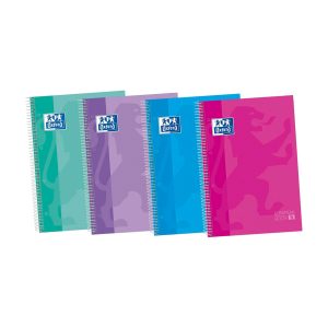 Cuaderno Classic Europeanbook 5 tapa extradura cuadricula A4+ Oxford colores tendencia