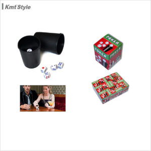 Cubilete Con Dados De poker