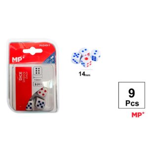 Dados 14mm 9pcs