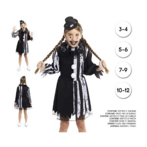 Disfraz Infantil Payasa Bicolor