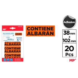 Etiquetas Autoadhesivas 5 Hojas