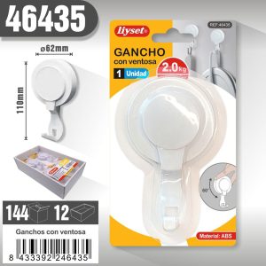 Ganchos Con Ventosa Grande