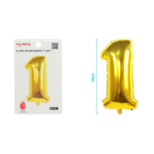 Globo Mylar Amarillo 110cm