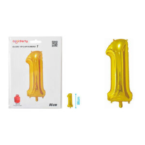 Globo Mylar Amarillo 86cm