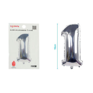 Globo Mylar Plata 110cm