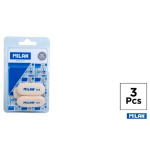 Gomas de Borrar 124 3uds Milan