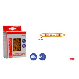 Gomas Elásticas 60g 20 x 1.5mm