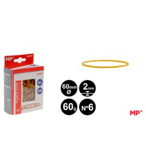 Gomas Elásticas 60g 60 x 2 mm