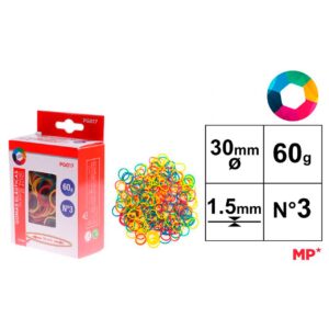 Gomas Elásticas Color 60g 30 x 1.5mm