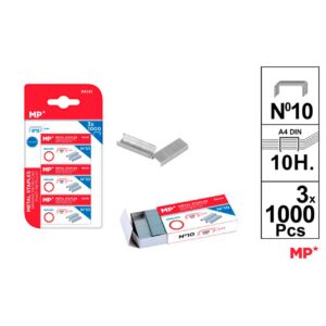 Grapas Blíster Nº10 – Pack 3 x 1000 uds