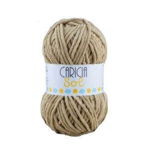 Lana Ovillo Caricia Sol chenille 75gr colores tendencia