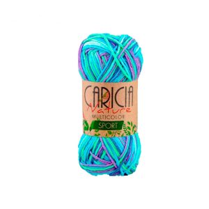 Lana Ovillo Caricia Nature Multicolor Sport 75gr variedad de colores tendencia
