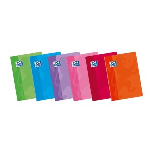 Libreta grapada con tapa blanda A5+ lineal Oxford colores surtidos