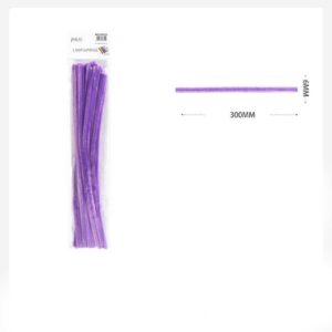 Limpiapipa Morado 6mmx30cm