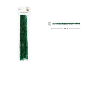 Limpiapipa Verde Oscuro 6mmx30cm