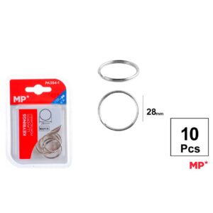 Llaveros 28mm 10pcs